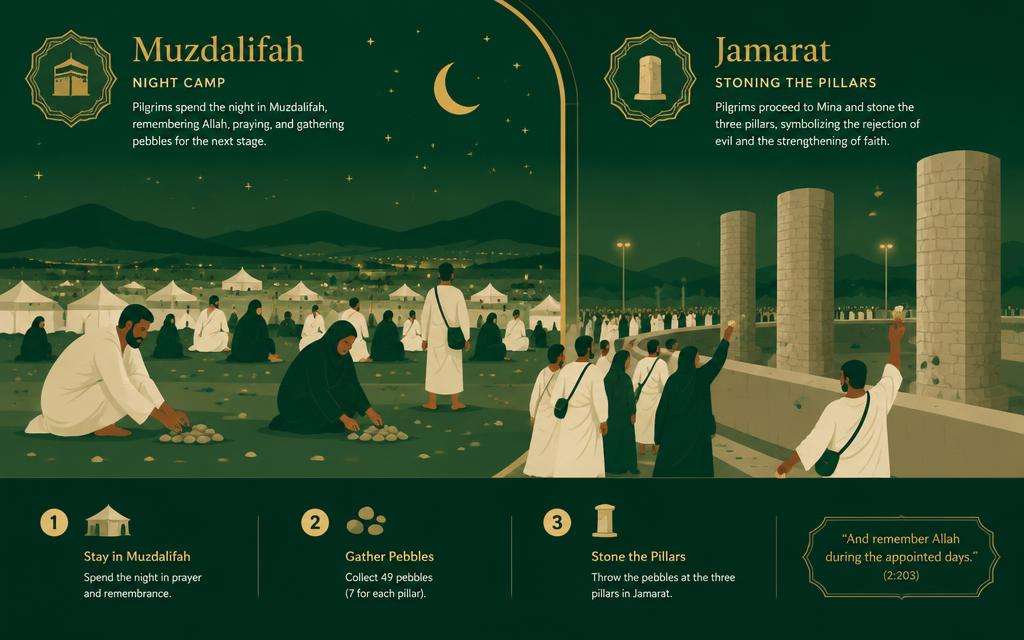 Muzdalifa : la nuit à la belle étoile